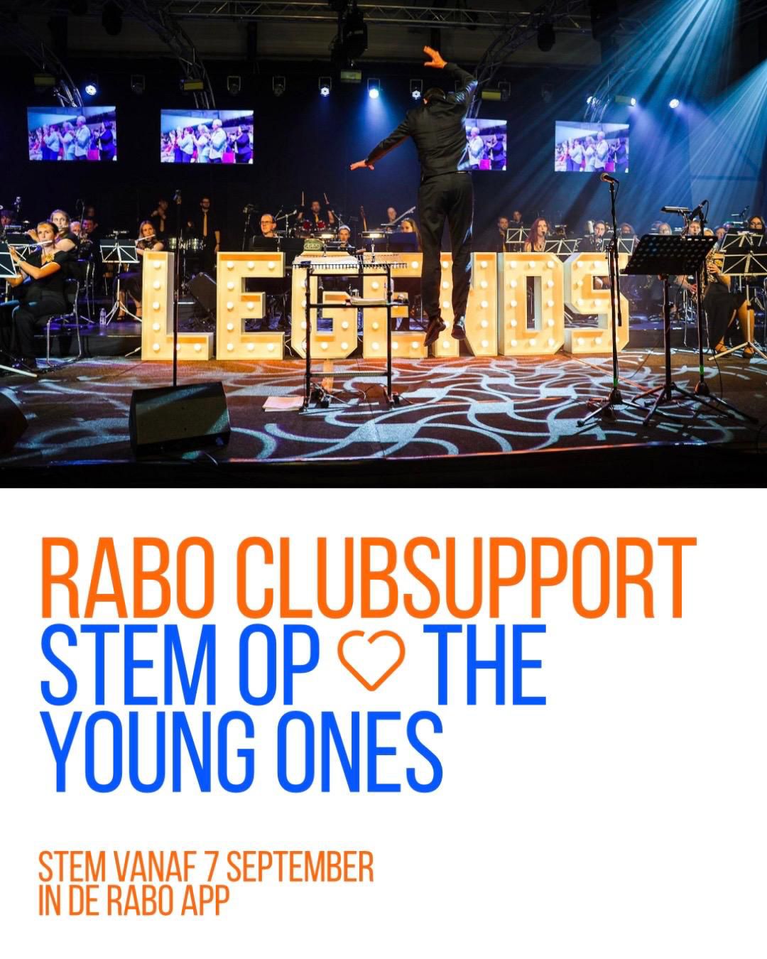 The Young Ones en Rabo Clubsupport